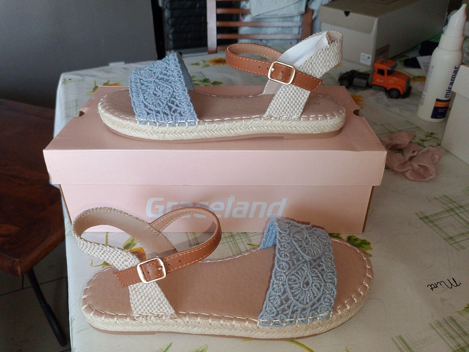 Sandálias espadrilles Graceland Estilo Bohème – Tamanho 36 – Novas ! – photo 2